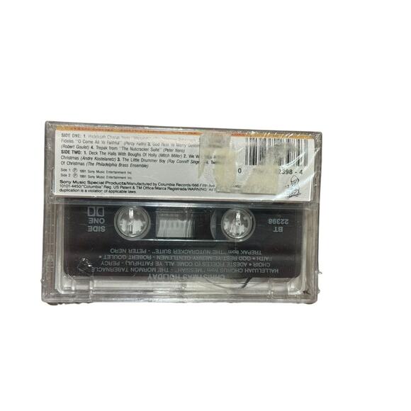 Christmas Holiday Featuring Mormon Tabernacle Choir "Messiah (Music Cassette) - Picture 4 of 4